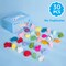 30-Pack Mochi Squishy Toys – No Duplicates, Kawaii Mini Fidget & Sensory Stress Relief Toys for Kids, Party Favors, Birthday Gifts, Classroom Prizes & Goodie Bag Fillers